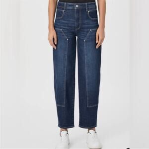Paige Alexis Workwear Pant in Gracie Lou Barrel Jean size 24